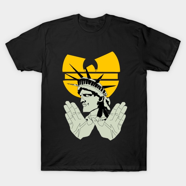 lady liberty T-Shirt by brandonfoster1650